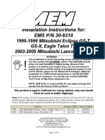 AEM 30-6310 Manual