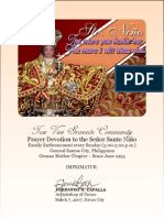 Santo Nino Novena Booklet