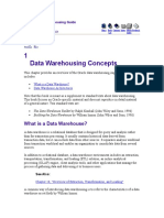 Datawarehouse Concepts