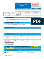 MOP For NLZ U900 F2 Activation - Non-NCR Project Latitude (May 31)