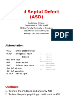 Atrial Septal Defect (ASD)