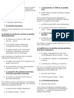 TQM Sample Questions