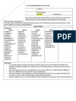 Loser Guided Reading Lesson Plan All