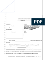 Sample Motion For Transfer of Case in United States District Court