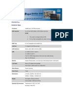 VS-8124 Pro+ Hardware Spec.: Processor