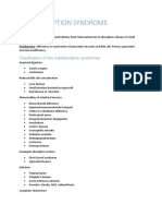 Malabsorption Syndrome