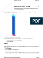 3-D Buckling Analysis Using RADIOSS - RD-1040: Exercise