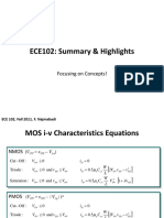 ECE102 F11 Summary Highlights