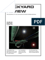 Dockyard Review, The Journal of The Advanced Starship Desing Bureau, Volume 2, Issue 3-October 2305