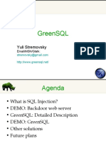 greenSQL Database Firewall