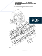 ZF Transmission, Third and Fourth Clutch Pack