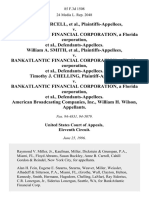 Purcell v. Bankatlantic Financial, 85 F.3d 1508, 11th Cir. (1996)