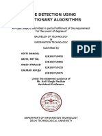 Major Project Report 4th Year IT EDGE DETECTION Final