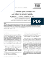 The Influence of Pigment Volume Concentration (PVC)