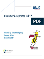 Customer Acceptance R12 - 12713