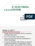 Single Electron Transistor