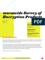 Worldwide Survey of Encryption Products PDF