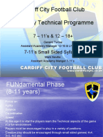 Cardiff City Technical Programme