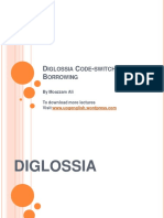 Diglossia Code Switching and Borrowing PDF