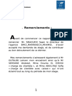 Rapport de Stage BMCI Marrakech