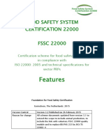 fssc22000 Features v3.2 2015 PDF