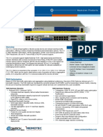 Memotec CX U 1240 RAN Optimizer