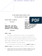 09-21-2016 ECF 1317 USA V A BUNDY Et Al - (VACATED) ORDER Taking Judicial Notice of Federal Ownership