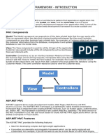 MVC Framework Introduction PDF