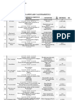 Planificare Calendaristica Clasa A10-A