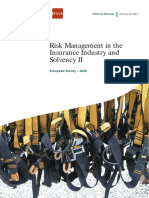 Risk Management in The Insurance Industry and Solvency II