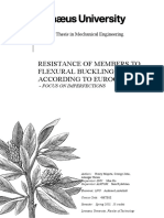 Resistance of Members To Flexural Buckling