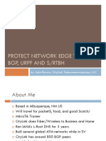 Protecting The Edge of Your Network With Urpf