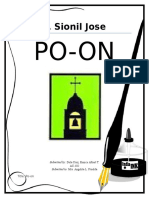 A Book Report of Po-On by F. Sionil Jose