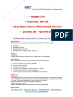 200-120 Exam Dumps With PDF and VCE Download (241-300)