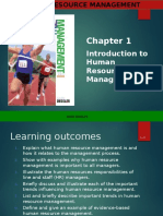 Chapter 1 Introduction To HRM