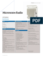 PTP 820S Licensed Microwave Radio: All-Outdoor