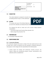 1.0 Objective: Switchboard "Work Method Statement For MSB Calibration and Setting Protection Relay"