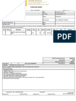 Purchase Order AORTIC25