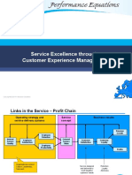 Service Excellence Through Customer Experience Management