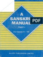 A Sanskrit Manual Part 1