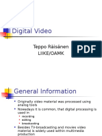 Digital Video: Teppo Räisänen Liike/Oamk