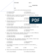 Power Systems Protection Cat 1 12 - 10-2016 Duration: 1.5Hrs SECTION 1 (Compulsory)