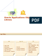 Oracle Applications Object Library