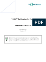 2 - TOGAF 9 Part 1 Practice Test - Nov2012