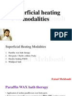 9.superficial Heating Modalities