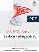 MS SQL Server Tutorialspoint