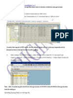 SAP WM - Uploading Opening Balances To Storage Bin