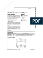 DM74LS194A 4-Bit Bidirectional Universal Shift Register