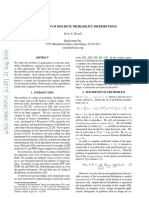 Quantization of Discrete Probability Distributions: Qualcomm Inc. 5775 Morehouse Drive, San Diego, CA 92121