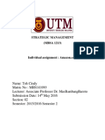 Strategic Management (MBSA 1213)